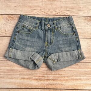 Bienzoe Girl's Denim Shorts size 6 for (5-6 years)